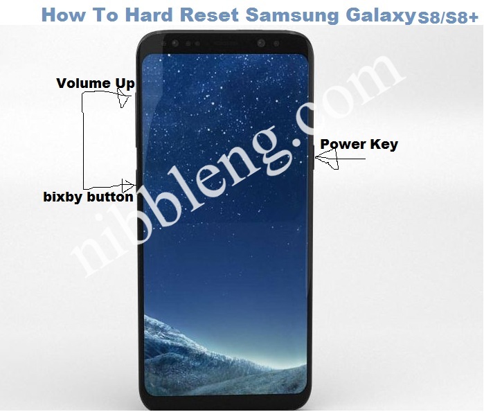 Samsung Galaxy S8 Hard Reset And Boot Into Recovery Mode